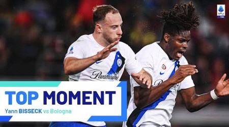 Bastoni for Bisseck: Inter&#39;s winning goal | Top Moment | Bologna-Inter | Serie A 2023/24