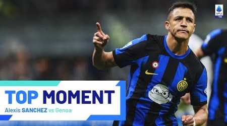 Alexis Sanchez Shines with Goals and Assists | Top Moment | Inter-Genoa | Serie A 2023/24