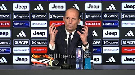 ALLEGRI post Juve-Atalanta 2-2 conferenza stampa: &quot;Punto decisivo, sui fischi dello Stadium...&quot;