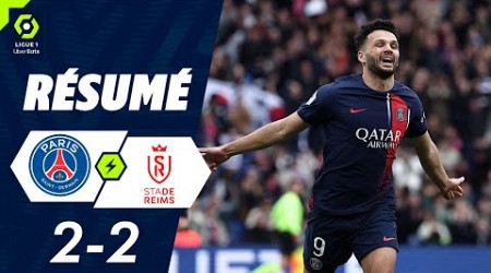 PSG vs Reims 2-2 Résumé Buts | Ligue 1 2023/24