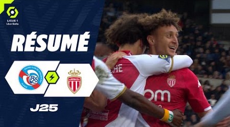 RC STRASBOURG ALSACE - AS MONACO (0 - 1) - Résumé - (RCSA - ASM) / 2023-2024