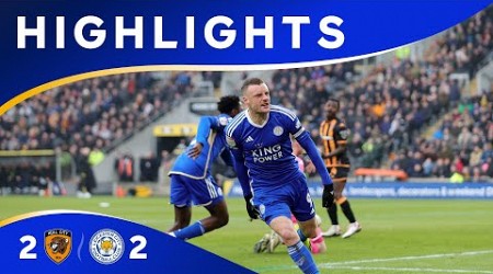 TWO Goals For Vardy 2️⃣ | Hull City 2 Leicester City 2