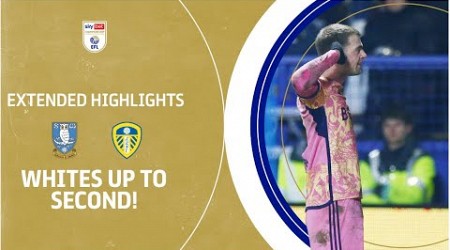 WHITES BACK IN SECOND! | Sheffield Wednesday v Leeds United extended highlights