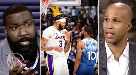 NBA Today | &quot;Championship team&quot; - Perk &amp; Richard discuss AD, LeBron dominate as Lakers beat T-Wolves