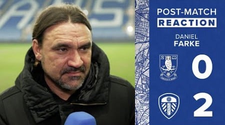 “Three massive points in a local derby” | Daniel Farke | Sheffield Wednesday 0-2 Leeds United