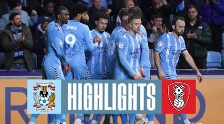 Coventry City v Rotherham United | Match Highlights 