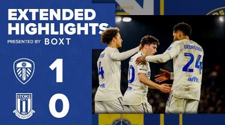 Extended Highlights: Leeds United 1-0 Stoke City | EFL Championship