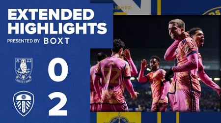 Extended Highlights: Sheffield Wednesday 0-2 Leeds United | EFL Championship