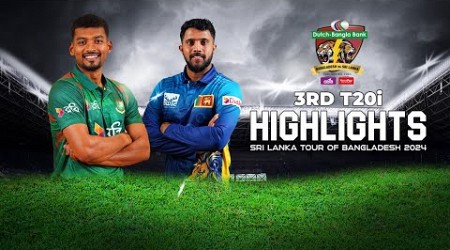 Bangladesh vs Sri Lanka Highlights || 3rd T20i || Sri Lanka tour of Bangladesh 2024