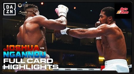 FULL CARD HIGHLIGHTS | Anthony Joshua vs. Francis Ngannou (Knockout Chaos)