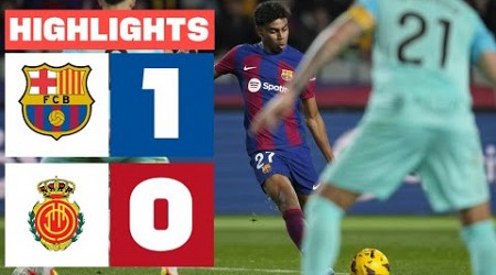 FC BARCELONA 1 - 0 RCD MALLORCA | RESUMEN LALIGA EA SPORTS