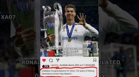 Realmadrid Disrespected Cristiano Ronaldo 