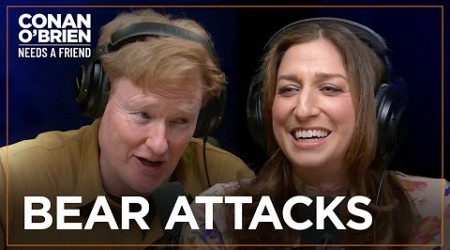 Chelsea Peretti &amp; Conan Are Fascinated By Bear Attacks | Conan O&#39;Brien Needs A Friend