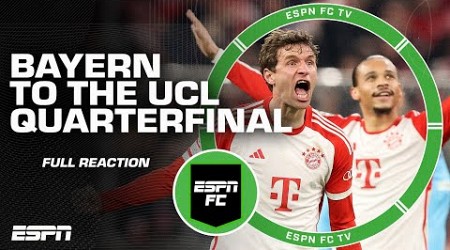 [FULL REACTION] Bayern Munich to UCL Quarterfinal after beating Lazio | ESPN FC