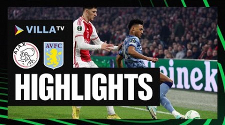 HIGHLIGHTS | Ajax 0-0 Aston Villa