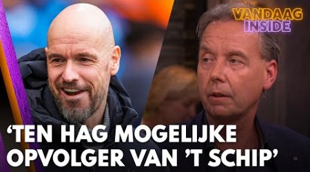 Valentijn noemt Jansen, De Boer en Ten Hag als mogelijke opvolgers Van ’t Schip bij Ajax