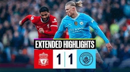 Liverpool 1-1 Man City EXTENDED HIGHLIGHTS | Mac Allister’s penalty cancels out John Stone’s Goal