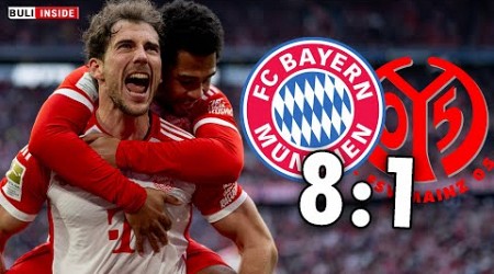 Schützenfest! FC Bayern ZERLEGT den 1. FSV Mainz 05 mit 8:1!