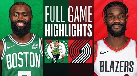 CELTICS at TRAIL BLAZERS | FULL GAME HIGHLIGHTS | March 11, 2024