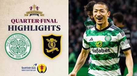 Celtic 4-2 Livingston | Daizen Maeda Hat-Trick! | Scottish Gas Scottish Cup Quarter-Final Highlights