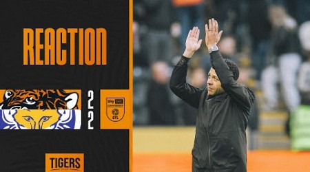 Hull City 2-2 Leicester City | Liam Rosenior&#39;s Post Match Reaction