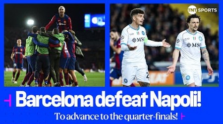 Barcelona&#39;s young stars dominate Napoli to secure their Champions League quarter-final spot 