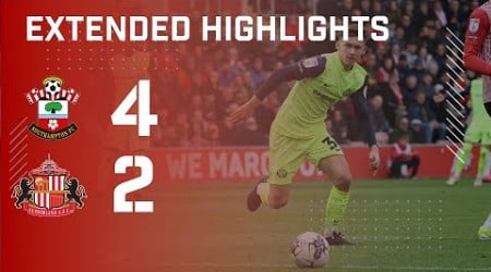 Extended Highlights | Southampton FC 4 - 2 Sunderland AFC