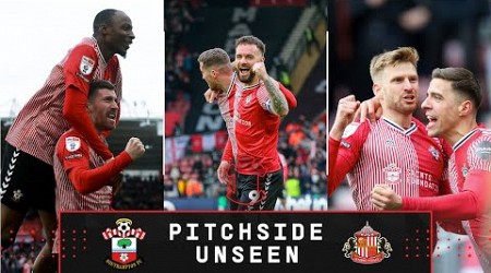 PITCHSIDE UNSEEN: Southampton 4-2 Sunderland | Six-goal thriller 