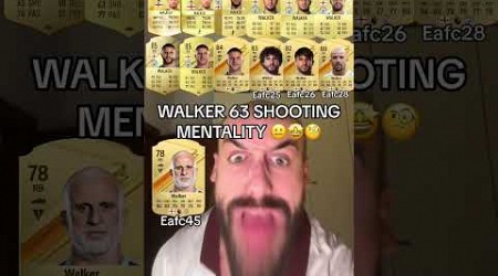 Walker 63 shooting Mentality on eafc24 