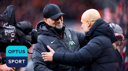 SCENES: Klopp and Guardiola embrace after last Premier League matchup at Anfield | End of a rivalry