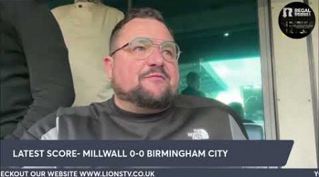 GOAL CAM - MILLWALL 1-0 BIRMINGHAM CITY “TANGANGA SCORES AT THE DEATH!” #millwall #birminghamcity