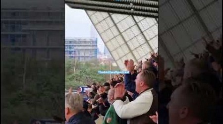 Millwall vs Birmingham Full Time crowd cam. #millwall