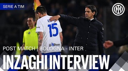 SIMONE INZAGHI INTERVIEW | BOLOGNA 0-1 INTER 