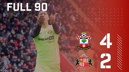 Full 90 | Southampton FC 4 - 2 Sunderland AFC