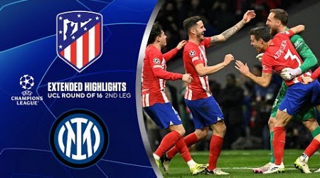 Atlético Madrid vs. Inter: Extended Highlights | UCL Round of 16 2nd Leg | CBS Sports Golazo