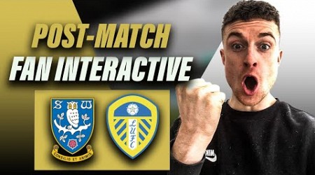 Sheffield Wednesday 0-2 Leeds United | The Championship | Post Match Reaction Show