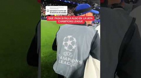 MI PRIMER DIA TRABAJANDO PARA LA UEFA EN EL REAL MADRID - LEIZPIG