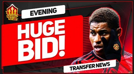 75 Million RASHFORD Bid! Murtough NOT leaving! Man Utd News