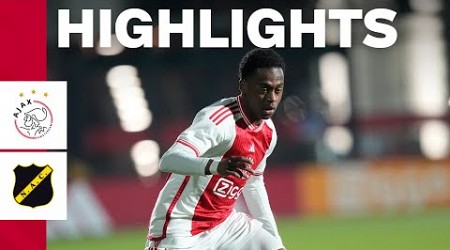 Highlights Jong Ajax - NAC Breda | Keuken Kampioen Divisie