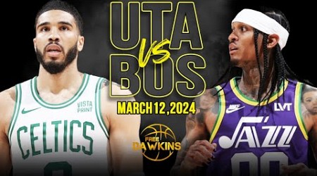 Boston Celtics vs Utah Jazz Full Game Highlights | March 12, 2024 | FreeDawkins