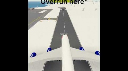 Buttering the a380 at Southampton #robloxptfs #a380 #butterlanding #aeroplane