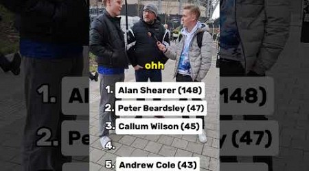 Newcastle United Quiz! Top 5 Scorers ⚽ #football #soccer #premierleague