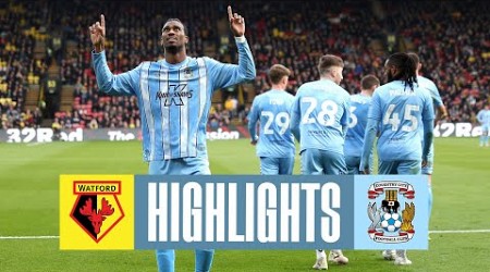 Watford v Coventry City | Match Highlights 