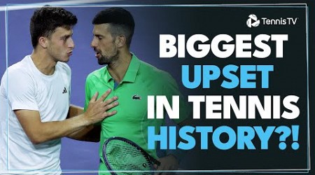 Luca Nardi SHOCKS Novak Djokovic 