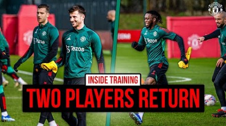 Mason Mount &amp; Aaron Wan-Bissaka Return Ahead Of Liverpool! | INSIDE TRAINING