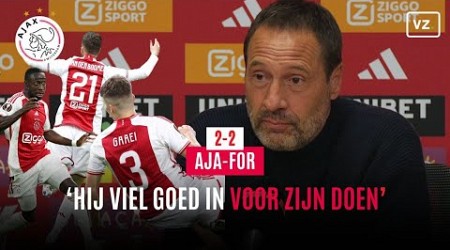 Dodelijke uitspraak van Van &#39;t Schip over Ajax-speler: &#39;Voor zijn doen deed hij het goed&#39;