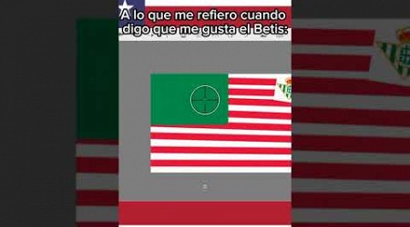 A lo que me refiero cuando digo que me gusta el betis: #shorts #america