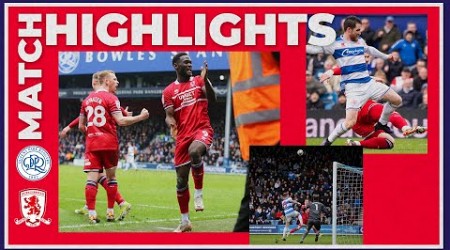 Match Highlights | QPR 0 Boro 2 | Matchday 36