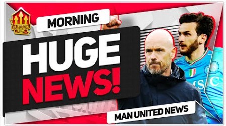 INEOS Ten Hag Decision! SHOCK kvaratskhelia Transfer? Man Utd News