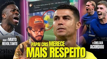 Pq a galera INSISTE em DESRESPEITAR o CR7? | Vini Jr DETONADO novamente na Espanha | Chelsea...| E+